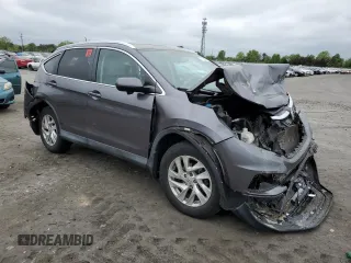 2015 Honda CR-V EX-L with VIN 2HKRM4H76FH661239, listed as a Copart auction lot 51738454 with 117,141 mi miles and Salvage Title. Bid and sale history available at carsss.com. Image 4.
