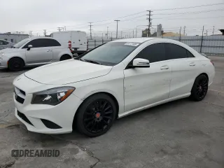 2016 Mercedes-Benz CLA 250 with VIN WDDSJ4GB3GN359737, listed as a Copart auction lot 59172405 with 201,220 mi miles and Salvage title. Bid and sale history available at DreamBid. Image 1.
