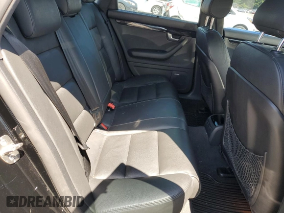 2008 Audi A4 z VIN WAUEH78E38A057710, wystawiony jako Copart lot #59423825 z przebiegiem 120 021 mil mil oraz Czysty tytuł • Clean title. Historia ofert i sprzedaży dostępna na DreamBid. Obrazek 10.