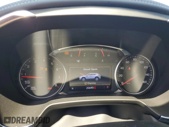 2023 Chevrolet Blazer LT with VIN 3GNKBCR46PS120387, listed as a Copart auction lot 58503205 with 20,690 mi miles and Salvage title. Bid and sale history available at DreamBid. Image 9.