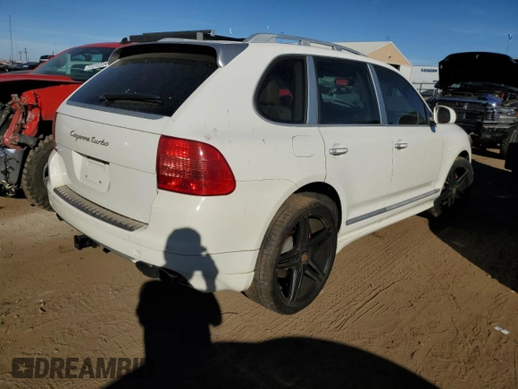 2006 Porsche Cayenne Turbo with VIN WP1AC29P36LA91133, listed as a Copart auction lot 77378314 with 141,350 mi miles and Salvage Title. Bid and sale history available at carsss.com. Image 3.