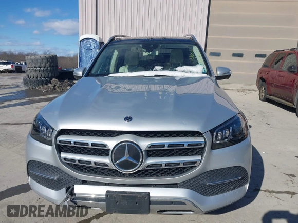 2020 Mercedes-Benz GLS with VIN 4JGFF5KE7LA187357, listed as a IAAI auction lot 41577477 with 58,859 mi miles. Bid and sale history available at carsss.com. Image 12.