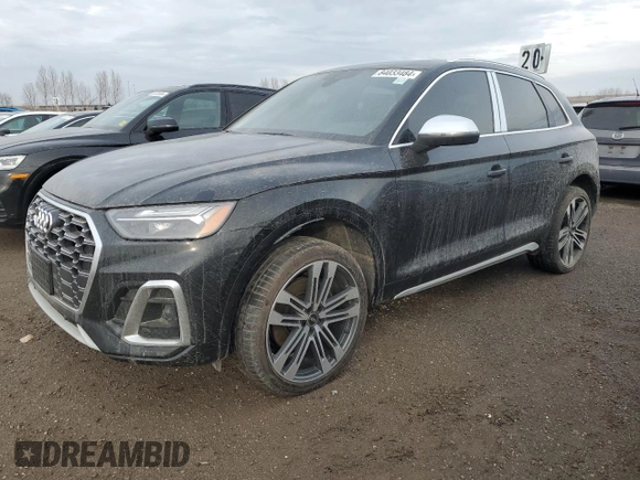 2024 Audi SQ5 Premium with VIN WA1A4AFY6R2086308, listed as a Copart auction lot 84033484 with 160 mi miles and Non Repairable. Bid and sale history available at carsss.com. Image 1.