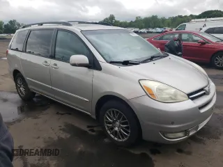 2005 Toyota Sienna XLE with VIN 5TDBA22CX5S034301, listed as a Copart auction lot 59058215 with 208,406 mi miles and Clean title. Bid and sale history available at DreamBid. Image 4.