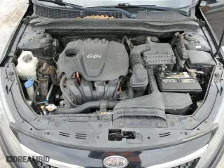 2012 Kia Optima LX with VIN KNAGM4A71C5297449, listed as a Copart auction lot 53663185 with 0 mi miles and Salvage Title. Bid and sale history available at carsss.com. Image 11.