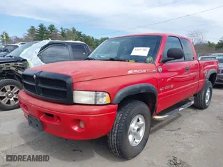 2001 Dodge Ram 1500 with VIN 3B7HF13Z41G184843, listed as a IAAI auction lot 42077306 with 221,379 mi miles. Bid and sale history available at carsss.com. Image 2.