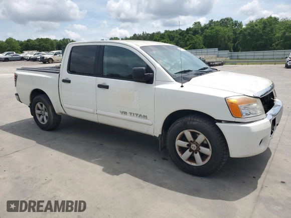 2009 Nissan Titan SE with VIN 1N6BA07D69N301755, listed as a Copart auction lot 49995795 with 261,539 mi miles and Salvage Title. Bid and sale history available at carsss.com. Image 4.