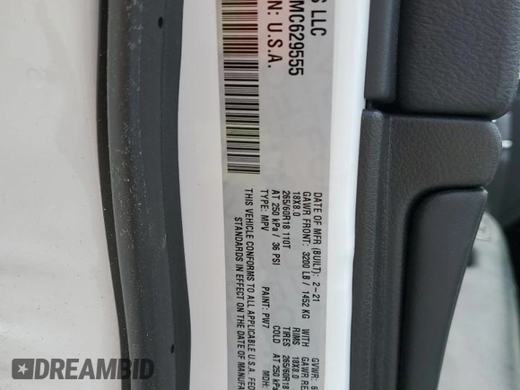 2021 Jeep Grand Cherokee Limited with VIN 1C4RJEBGXMC629555, listed as a Copart auction lot 51430245 with 87,323 mi miles and Salvage title. Bid and sale history available at DreamBid. Image 15.