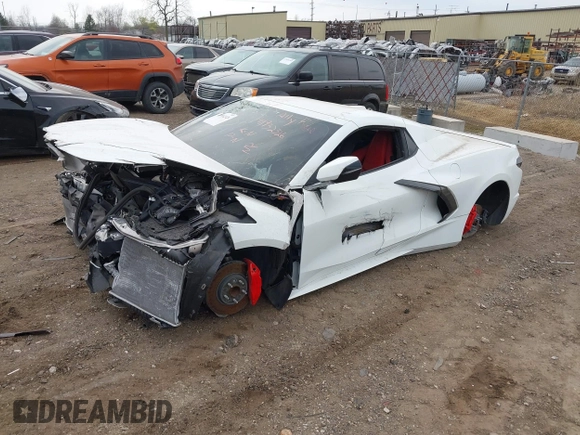 2023 Chevrolet Corvette 1LT z VIN 1G1YA3D48P5111528, wystawiony jako IAAI lot #41932326 z przebiegiem Nie podano mil oraz . Historia ofert i sprzedaży dostępna na DreamBid. Obrazek 18.