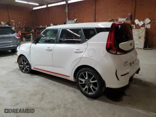 2020 Kia Soul GT-Line with VIN KNDJ63AUXL7703333, listed as a Copart auction lot 49205725 with 47,372 mi miles and Salvage Title. Bid and sale history available at carsss.com. Image 2.