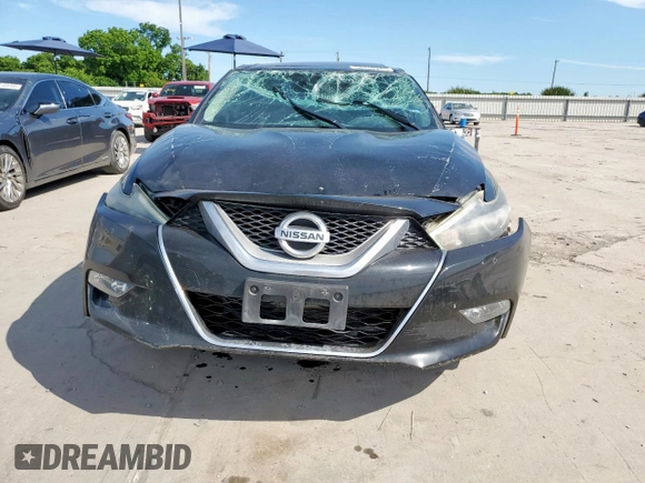 2017 Nissan Maxima S with VIN 1N4AA6APXHC383204, listed as a Copart auction lot 58152265 with 119,921 mi miles and Salvage title. Bid and sale history available at DreamBid. Image 5.