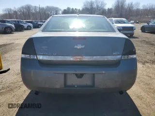 2008 Chevrolet Impala LT with VIN 2G1WC583989158313, listed as a Copart auction lot 48546645 with 176,787 mi miles and Salvage Title. Bid and sale history available at DreamBid. Image 6.