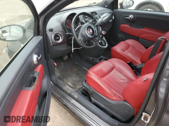 2014 FIAT 500 Sport z VIN 3C3CFFBR7ET282856, wystawiony jako Copart lot #56127935 z przebiegiem 172 945 mil mil oraz Tytuł czysty. Historia ofert i sprzedaży dostępna na DreamBid. Obrazek 8.