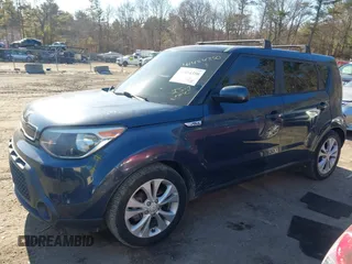 2015 Kia Soul + with VIN KNDJP3A5XF7190501, listed as a IAAI auction lot 41454350 with 114,476 mi miles and . Bid and sale history available at DreamBid. Image 14.