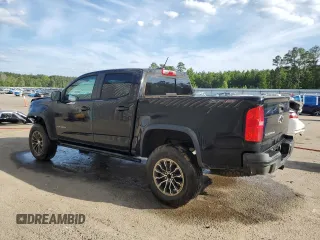 2019 Chevrolet Colorado 4WD ZR2 with VIN 1GCGTEEN1K1168301, listed as a Copart auction lot 57800275 with 78,583 mi miles and Salvage title. Bid and sale history available at DreamBid. Image 2.