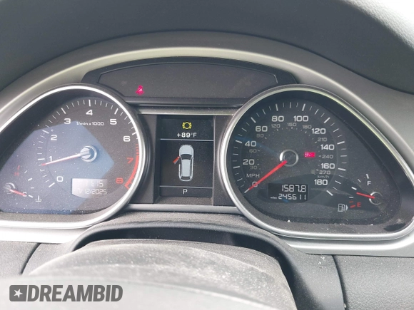 2015 Audi Q7 Premium Plus with VIN WA1LGBFE1FD004786, listed as a IAAI auction lot 42726311 with 245,611 mi miles and . Bid and sale history available at DreamBid. Image 7.