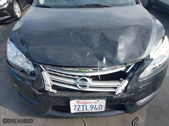 2014 Nissan Sentra SV with VIN 3N1AB7AP7EL697215, listed as a IAAI auction lot 41903464 with 124,977 mi miles. Bid and sale history available at carsss.com. Image 13.
