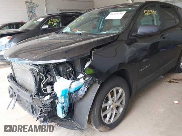 2023 Chevrolet Equinox LS with VIN 3GNAX5EG4PL262966, listed as a IAAI auction lot 42360716 with 68,687 mi miles and . Bid and sale history available at DreamBid. Image 17.