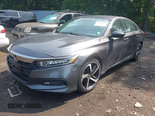 2019 Honda Accord Sport with VIN 1HGCV1F37KA004163, listed as a IAAI auction lot 42471501 with 155,046 mi miles and . Bid and sale history available at DreamBid. Image 2.