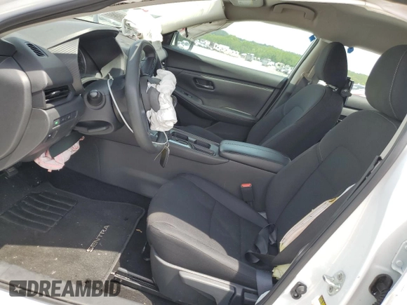 2024 Nissan Sentra S with VIN 3N1AB8BV0RY288968, listed as a Copart auction lot 59863405 with 31,397 mi miles and Salvage title. Bid and sale history available at DreamBid. Image 7.