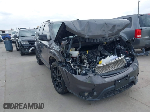 2017 Dodge Journey SXT with VIN 3C4PDCBB0HT684310, listed as a IAAI auction lot 42141245 with 75,633 mi miles and . Bid and sale history available at DreamBid. Image 1.