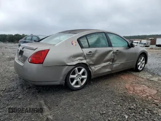 2006 Nissan Maxima 3.5 SE with VIN 1N4BA41E66C865009, listed as a Copart auction lot 72804684 with 86,117 mi miles and Salvage Title. Bid and sale history available at carsss.com. Image 3.