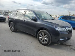 2014 Acura MDX Advance with VIN 5FRYD3H80EB012241, listed as a Copart auction lot 46045765 with 88,888 mi miles and Salvage title. Bid and sale history available at DreamBid. Image 4.
