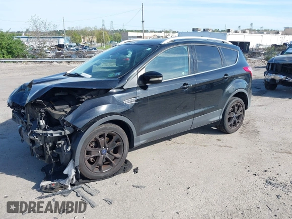 2016 Ford Escape Titanium with VIN 1FMCU9J94GUA06028, listed as a IAAI auction lot 42102769 with 88,278 mi miles. Bid and sale history available at carsss.com. Image 2.