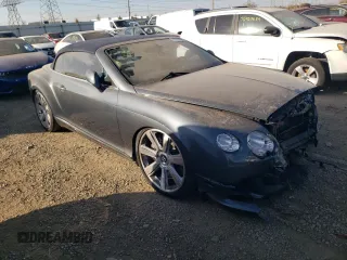 2013 Bentley Continental GT with VIN SCBGR3ZA7DC079577, listed as a Copart auction lot 76299594 with 17,093 mi miles and Salvage Title. Bid and sale history available at DreamBid. Image 4.