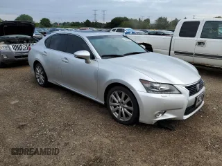 2013 Lexus GS 350 with VIN JTHCE1BLXD5005600, listed as a Copart auction lot 64962344 with 137,096 mi miles and Salvage Title. Bid and sale history available at carsss.com. Image 4.