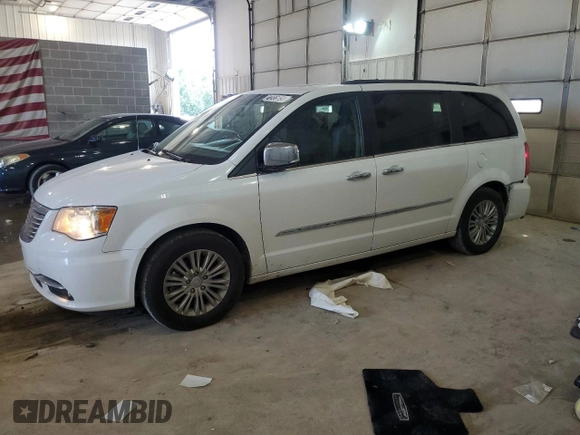 2016 Chrysler Town & Country Touring L Anniversary Edition with VIN 2C4RC1CG3GR284592, listed as a Copart auction lot 62499194 with 98,428 mi miles and Salvage Title. Bid and sale history available at DreamBid. Image 1.