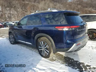 2022 Nissan Pathfinder Platinum z VIN 5N1DR3DH1NC219172, wystawiony jako Copart lot #86689374 z przebiegiem 57 108 mil mil oraz Szkoda całkowita • Salvage title. Historia ofert i sprzedaży dostępna na DreamBid. Obrazek 2.