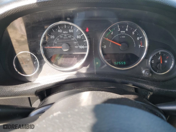 2013 Jeep Wrangler Unlimited Sport with VIN 1C4BJWDG5DL694642, listed as a Copart auction lot 52444395 with 92,559 mi miles and Clean Title. Bid and sale history available at carsss.com. Image 9.