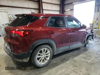 2024 Chevrolet TrailBlazer LS with VIN KL79MNSL3RB081509, listed as a Copart auction lot 86364794 with 25,550 mi miles and Salvage Title. Bid and sale history available at DreamBid. Image 3.