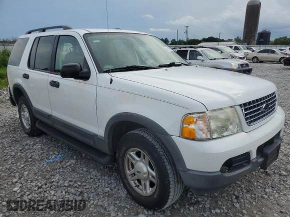 2003 Ford Explorer XLT with VIN 1FMZU63K63UB10345, listed as a Copart auction lot 61130955 with 116,918 mi miles and Salvage title. Bid and sale history available at DreamBid. Image 4.