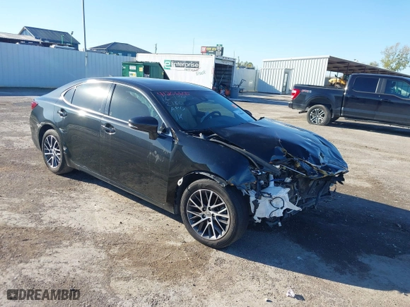 2016 Lexus ES 350 with VIN JTHBK1GG6G2222180, listed as a IAAI auction lot 41206605 with 63,983 mi miles. Bid and sale history available at carsss.com. Image 1.