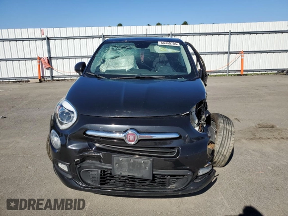 2017 FIAT 500X Lounge z VIN ZFBCFYDB8HP613138, wystawiony jako Copart lot #54349705 z przebiegiem Nie podano mil oraz Szkoda całkowita • Salvage title. Historia ofert i sprzedaży dostępna na DreamBid. Obrazek 5.
