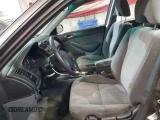 2004 Honda Civic LX with VIN 2HGES16594H615805, listed as a Copart auction lot 49741785 with 194,216 mi miles and Salvage Title. Bid and sale history available at carsss.com. Image 7.