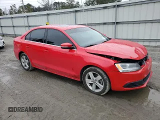 2013 Volkswagen Jetta TDI w/Premium/Nav with VIN 3VWLL7AJ0DM390070, listed as a Copart auction lot 45739205 with 94,077 mi miles and Salvage title. Bid and sale history available at DreamBid. Image 4.