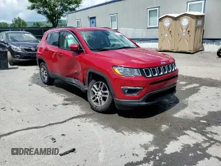 2017 Jeep Compass Latitude with VIN 3C4NJDBB3HT660606, listed as a Copart auction lot 60023685 with 80,526 mi miles and Salvage title. Bid and sale history available at DreamBid. Image 14.