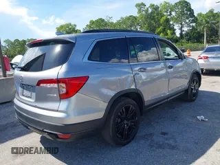 2022 Honda Pilot Special Edition with VIN 5FNYF5H25NB034822, listed as a IAAI auction lot 40341057 with 25,931 mi miles and . Bid and sale history available at DreamBid. Image 4.
