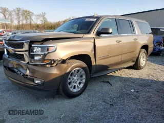 2016 Chevrolet Suburban LT with VIN 1GNSKHKC6GR464500, listed as a Copart auction lot 50807115 with 55,526 mi miles and Salvage Title. Bid and sale history available at carsss.com. Image 1.