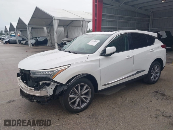 2021 Acura RDX Technology z VIN 5J8TC1H56ML011567, wystawiony jako IAAI lot #40138965 z przebiegiem 22 938 mil mil oraz . Historia ofert i sprzedaży dostępna na DreamBid. Obrazek 2.