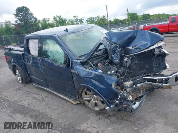2018 Ford F-150 XL with VIN 1FTEW1EG3JFE60963, listed as a IAAI auction lot 42256856 with 146,155 mi miles and . Bid and sale history available at DreamBid. Image 1.