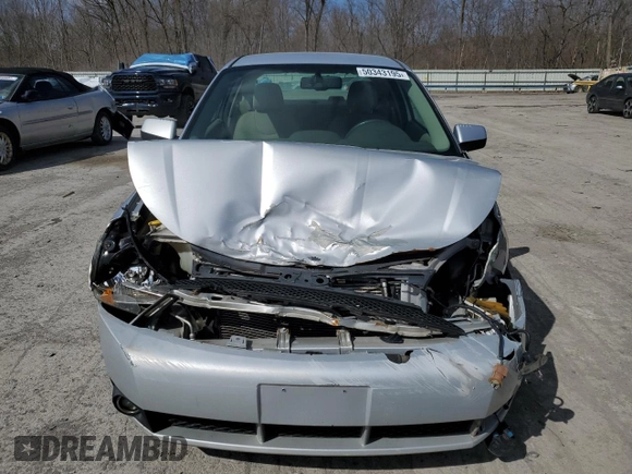 2008 Ford Focus SE with VIN 1FAHP33N48W274341, listed as a Copart auction lot 50343195 with 295,386 mi miles and Salvage Title. Bid and sale history available at carsss.com. Image 5.