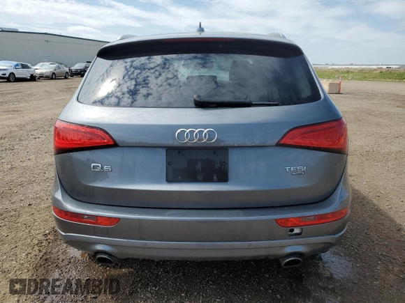 2014 Audi Q5 Progressiv with VIN WA1LFCFP0EA091641, listed as a Copart auction lot 64842565 with 103,483 mi miles and Salvage title. Bid and sale history available at DreamBid. Image 6.