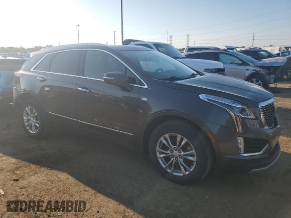 2020 Cadillac XT5 Premium Luxury AWD with VIN 1GYKNDRS6LZ153711, listed as a Copart auction lot 62784825 with 42,052 mi miles and Non repairable. Bid and sale history available at DreamBid. Image 4.