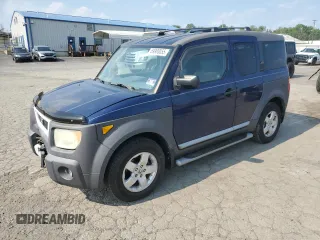 2003 Honda Element EX z VIN 5J6YH28593L049489, wystawiony jako Copart lot #59900055 z przebiegiem 117 228 mil mil oraz Szkoda całkowita • Salvage title. Historia ofert i sprzedaży dostępna na DreamBid. Obrazek 1.