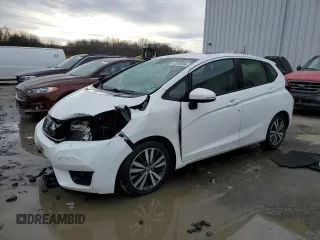2017 Honda Fit EX-L with VIN JHMGK5H92HS004932, listed as a Copart auction lot 83088684 with 154,124 mi miles and Salvage title. Bid and sale history available at DreamBid. Image 1.