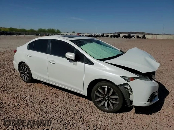 2014 Honda Civic EX-L with VIN 19XFB2F9XEE052224, listed as a Copart auction lot 54207785 with 160,303 mi miles and Salvage Title. Bid and sale history available at DreamBid. Image 13.